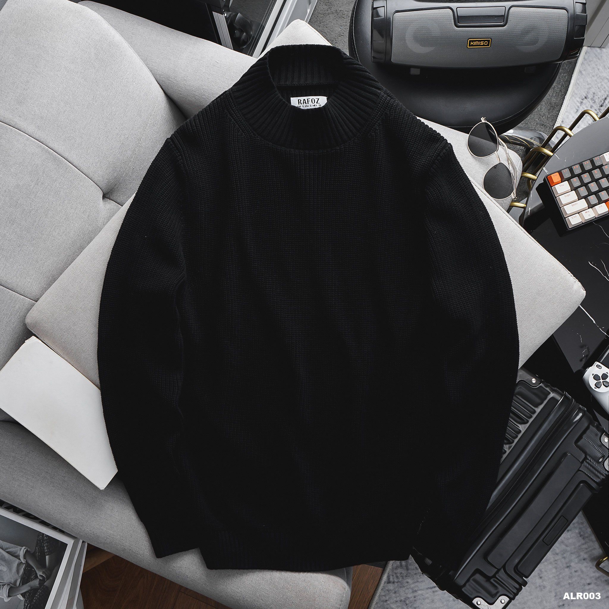  Áo len cổ cao basic RAFOZ - 003 
