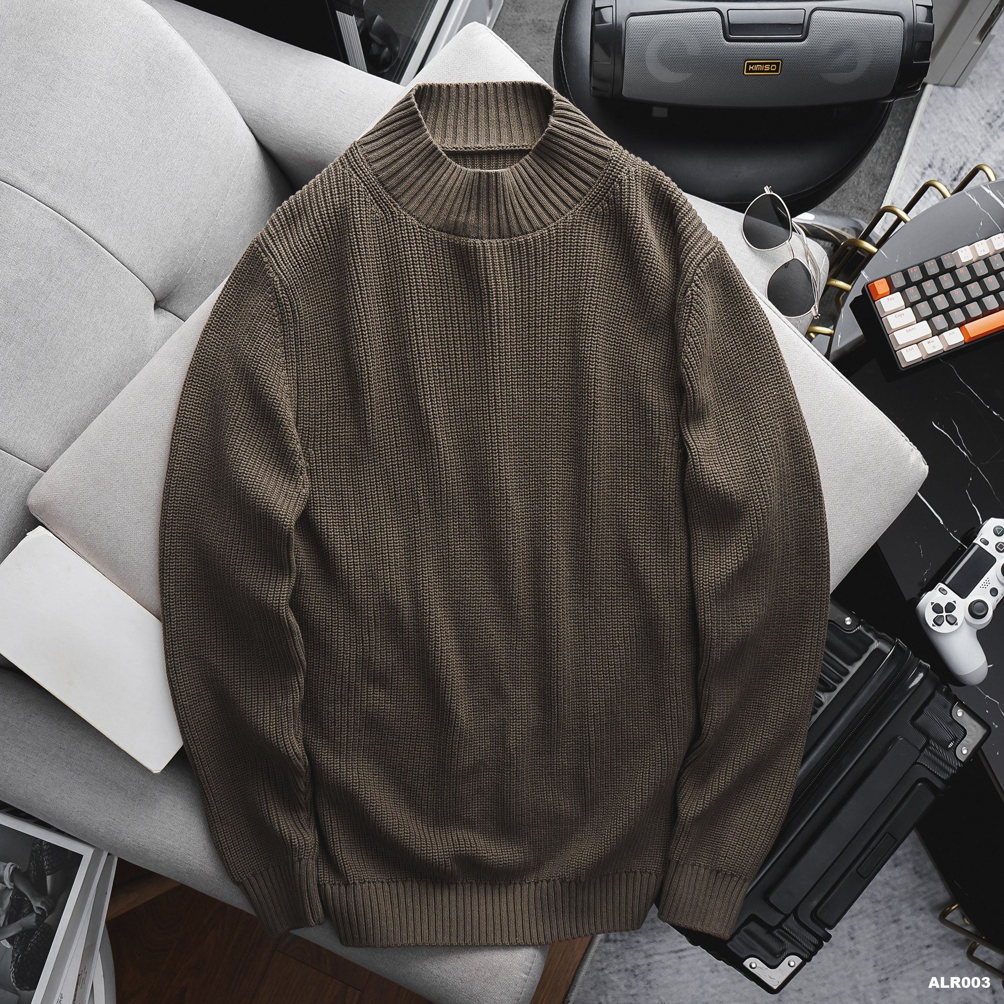  Áo len cổ cao basic RAFOZ - 003 