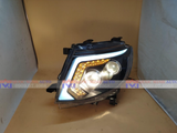  1 Cặp Đèn pha Ford Ranger 2012-2014 Mẫu Audi Xinhan Chạy 