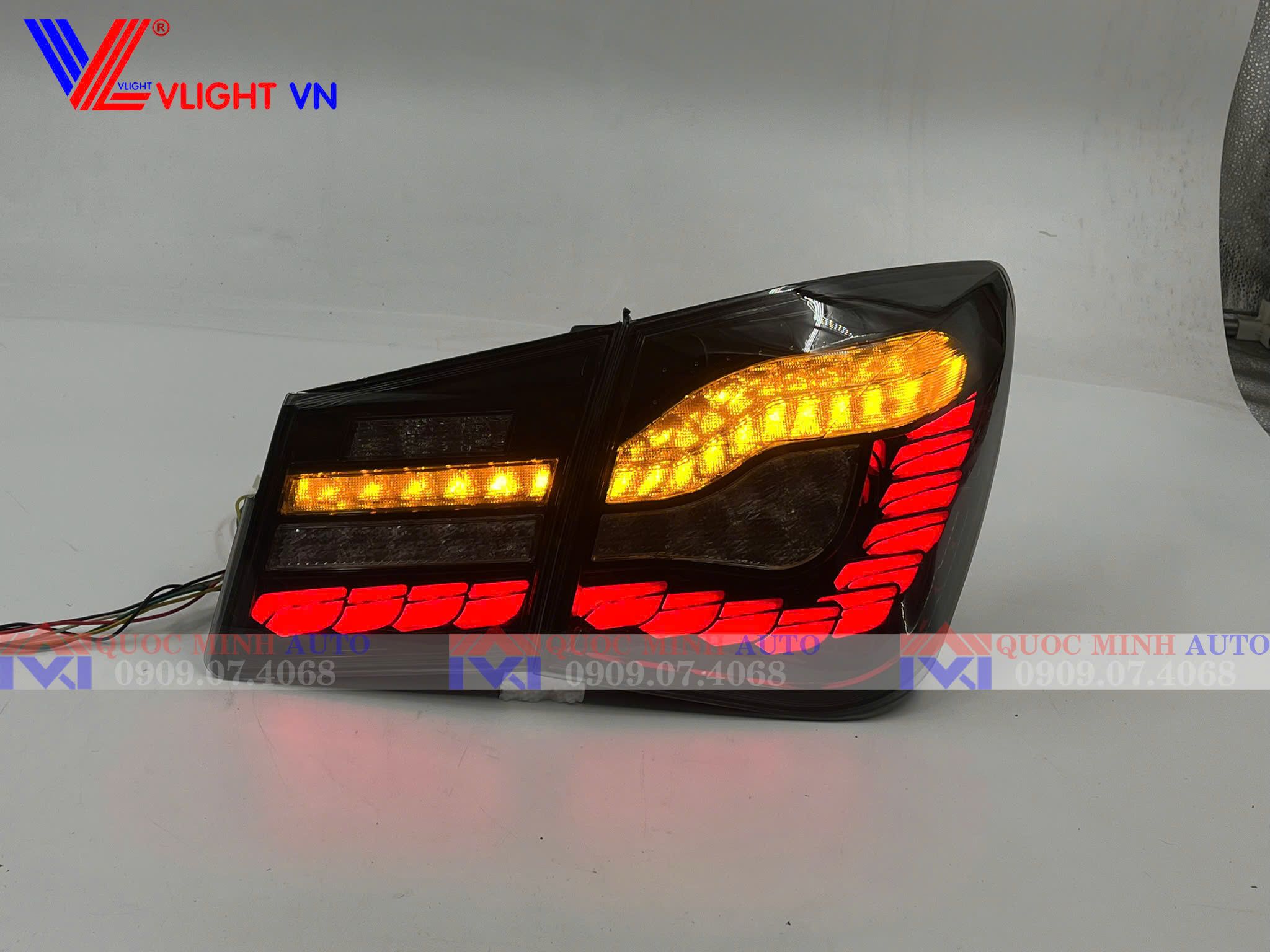  Đèn hậu Chervolet Cruze 2008-2014 mẫu vảy rồng 