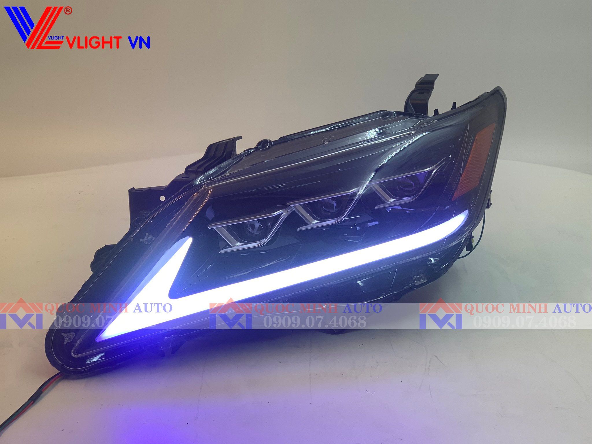  Đèn hậu Toyota Camry 2012-2014 lên mẫu lexus full led 