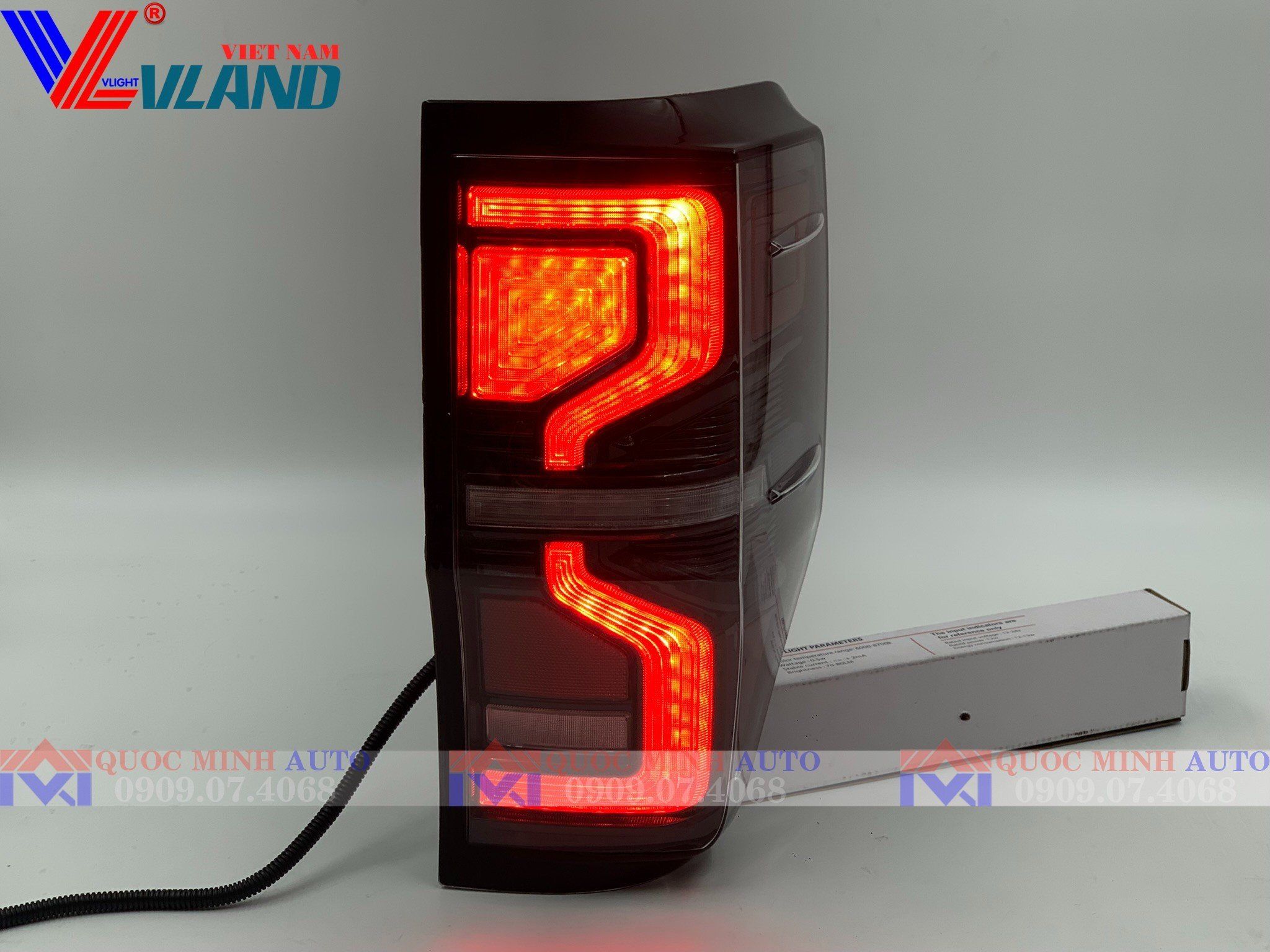  Đèn hậu Ford Ranger 2012 - 2022 lên 2023 do Vland sản xuất 