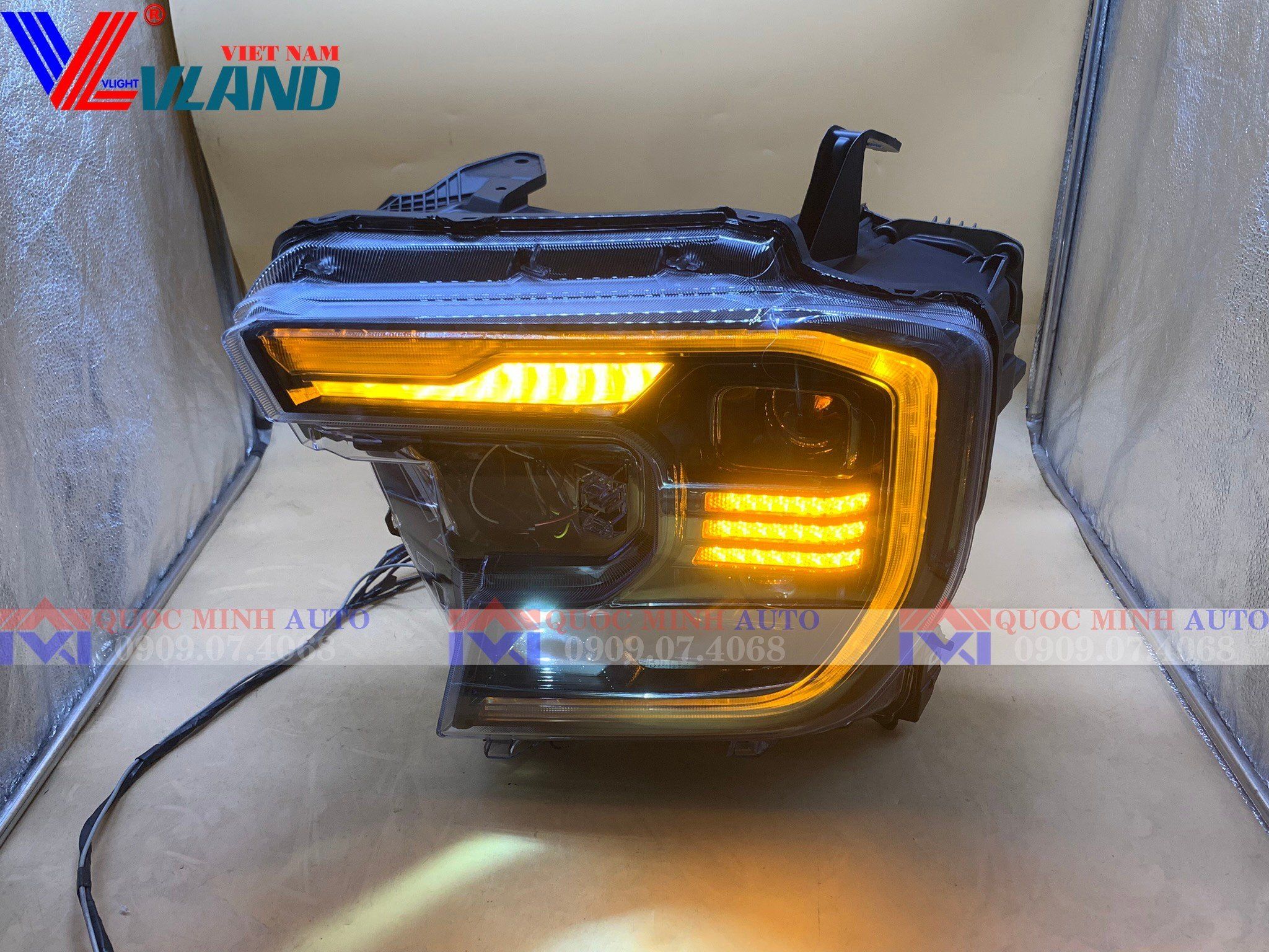  Đèn pha Ford Ranger 2023 mẫu F150 