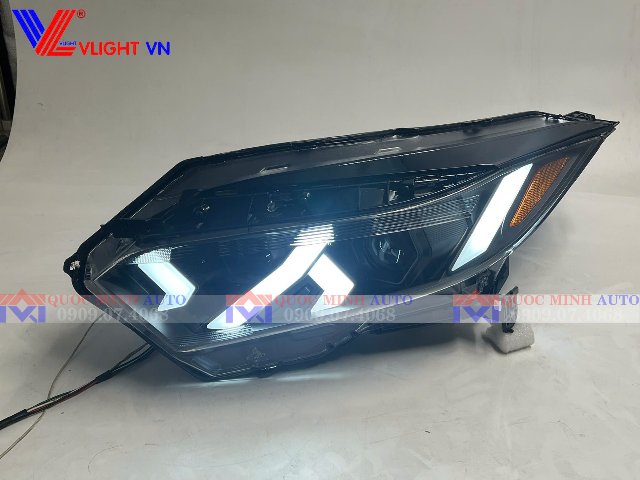  Đèn pha Honda HRV 2018-2019 mẫu Lampor 