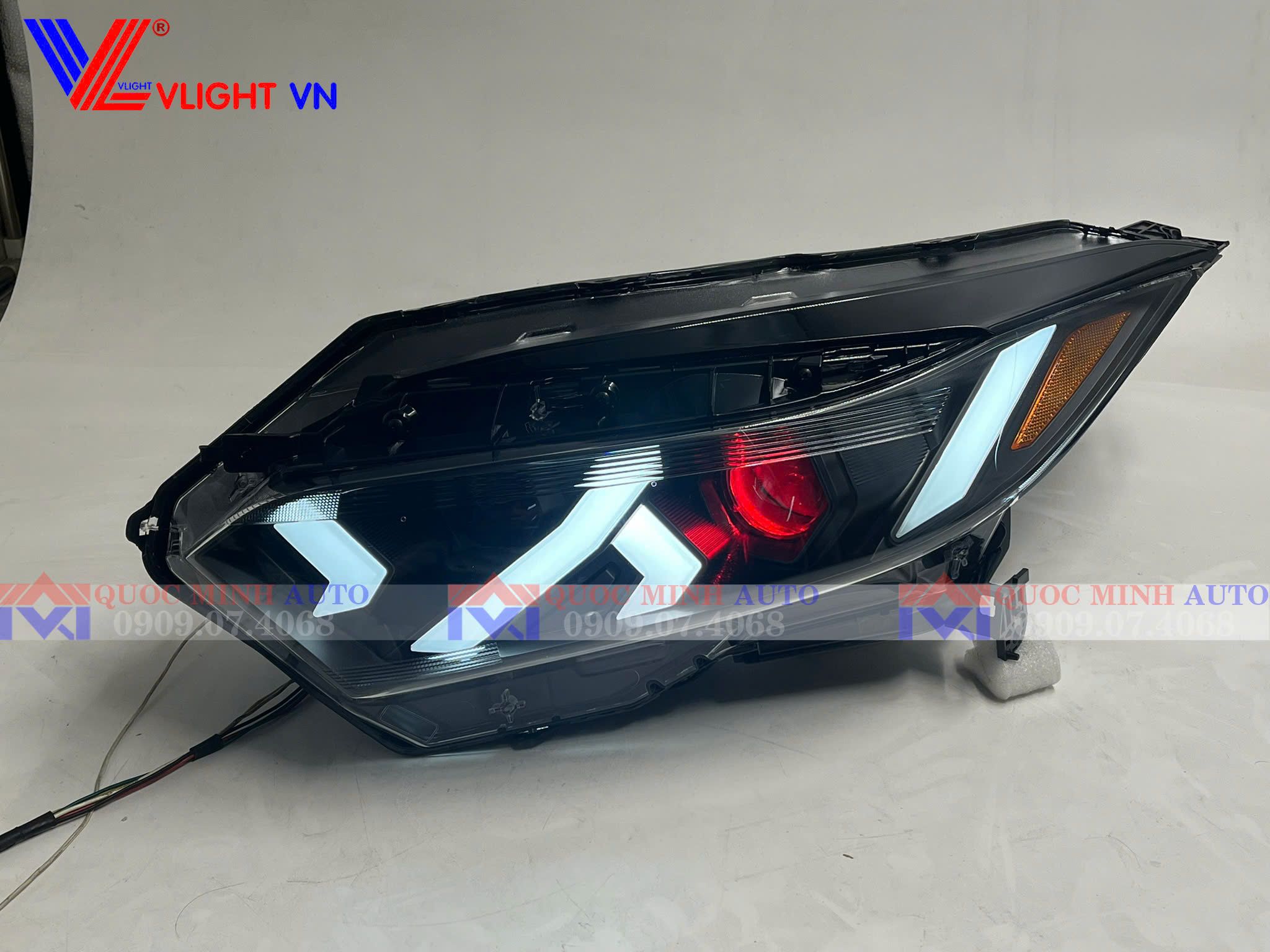  Đèn pha Honda HRV 2018-2019 mẫu Lampor 