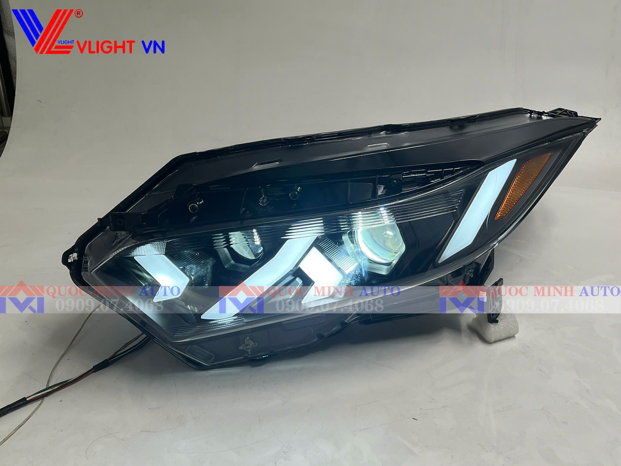  Đèn pha Honda HRV 2018-2019 mẫu Lampor 