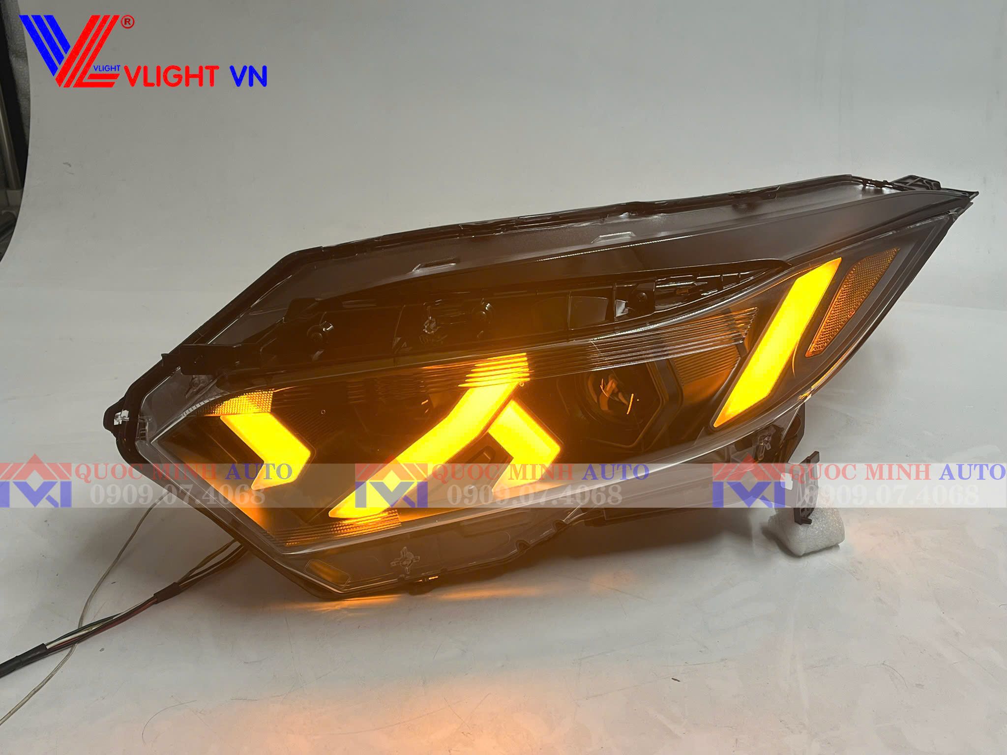  Đèn pha Honda HRV 2018-2019 mẫu Lampor 
