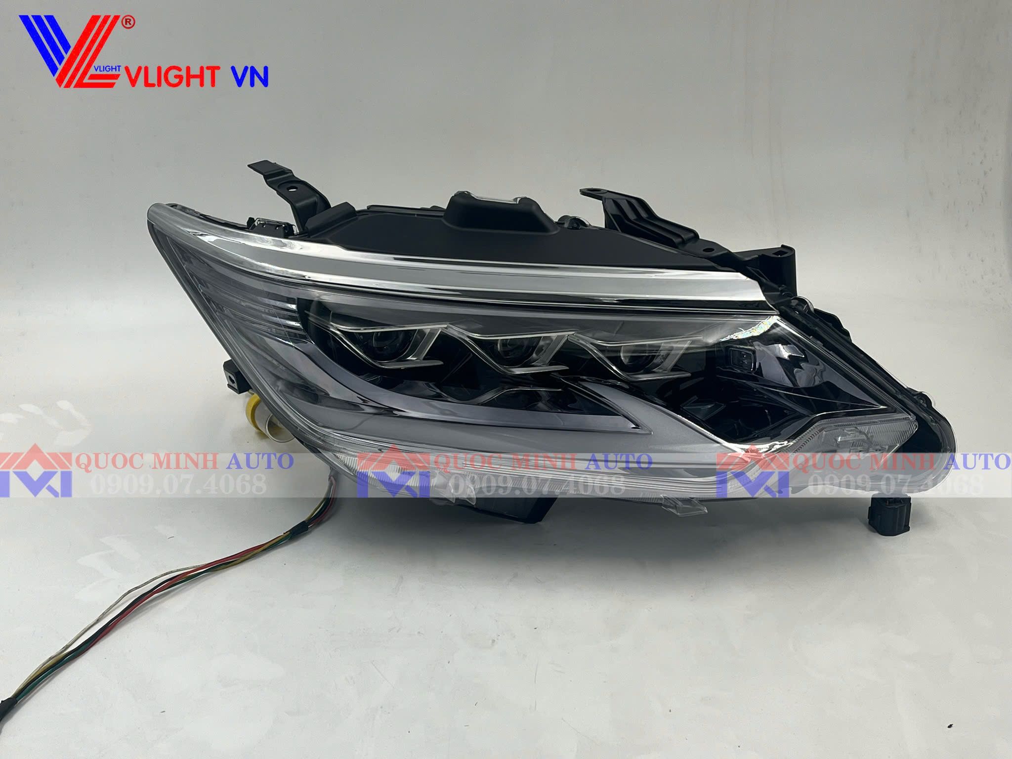  Đèn pha Toyota Camry 2015-2018 mẫu Lexus 3 bi led 