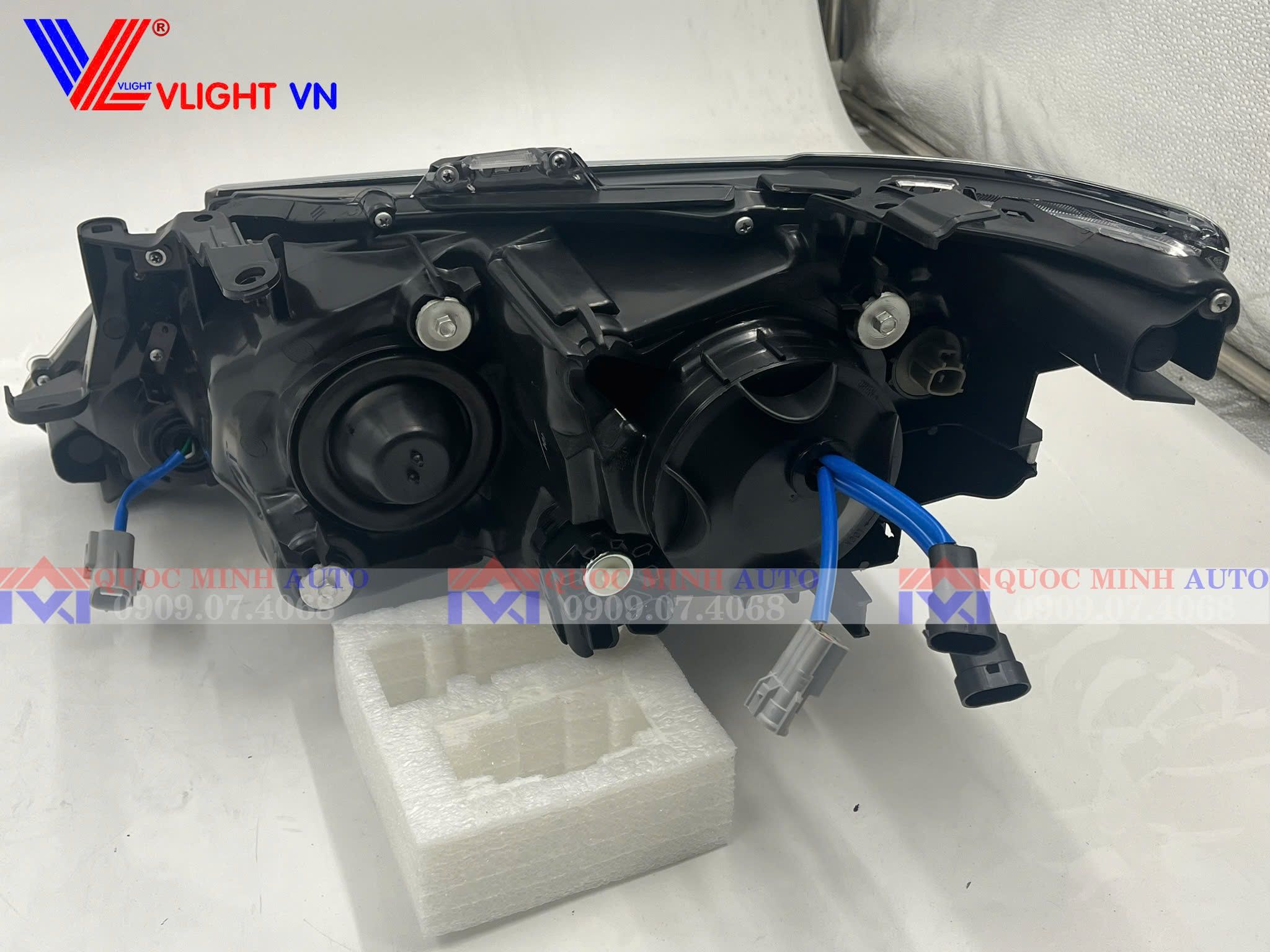  Đèn pha Toyota Camry 2015-2018 mẫu Lexus 3 bi led 