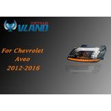  Đèn Pha Chevrolet Aveo 2012-2016 Mẫu Mercedes Maybach 