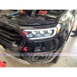  Đèn pha Ford Ranger/Everest 2015-2020 mẫu full led do Vland sản xuất 