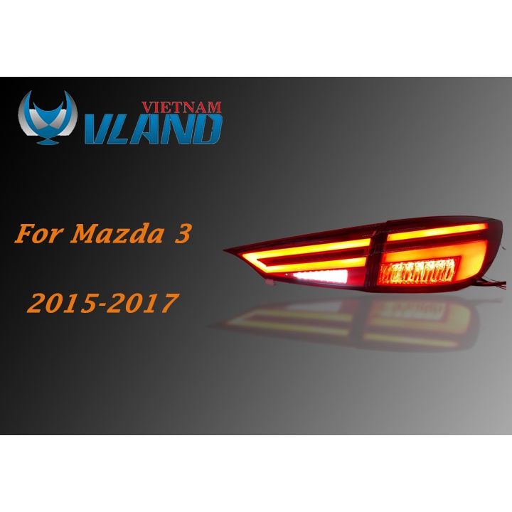  Đèn Hậu Mazda 3 2015-2018 Mẫu Audi Full Led 