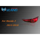  Đèn hậu cho Mazda 3 2015-2019 Sedan mẫu 2.0 xinhan chớp/chạy 