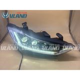  Đèn Pha Hyundai Elantra 2015-2018 Mẫu Bugatti Full Led 