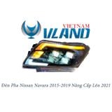  ĐÈN PHA NISSAN NAVARA 2015-2019 NÂNG CẤP LÊN 2021 FULL LED 