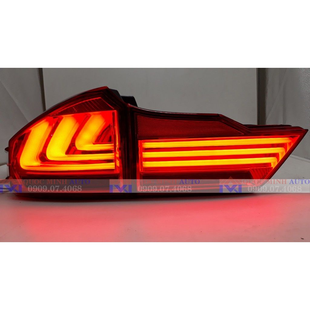  Đèn hậu cho Honda City 2015-2019 mẫu VL lexus xinhan chạy 
