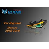  Đèn Pha Huyndai Elantra 2016-2018 Mẫu BMW 