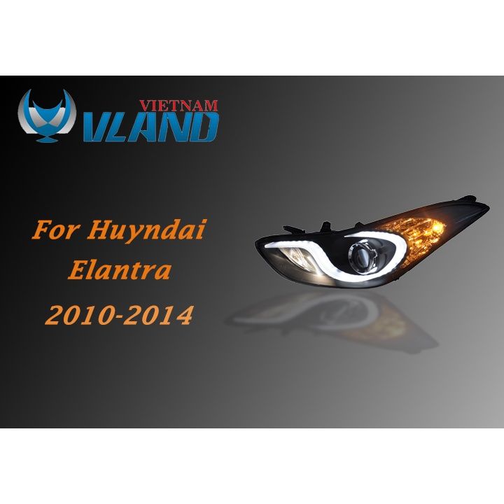  Đèn Pha Hyundai Elantra 2010-2014 Chính Hãng Vland 