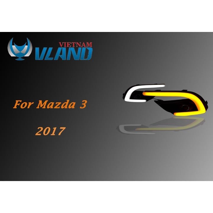  Đèn gầm cho Mazda 3 2017 mẫu C 