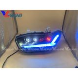  Đèn Pha Toyota HighLander 2008-2011 Mẫu Bugatti Full Led 