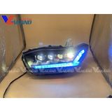  Đèn Pha Toyota HighLander 2008-2011 Mẫu Bugatti Full Led 