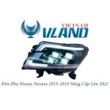  ĐÈN PHA NISSAN NAVARA 2015-2019 NÂNG CẤP LÊN 2021 FULL LED 