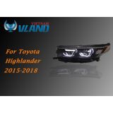  Đèn Pha Toyota HighLander 2015-2018 Mẫu BMW Full Led 