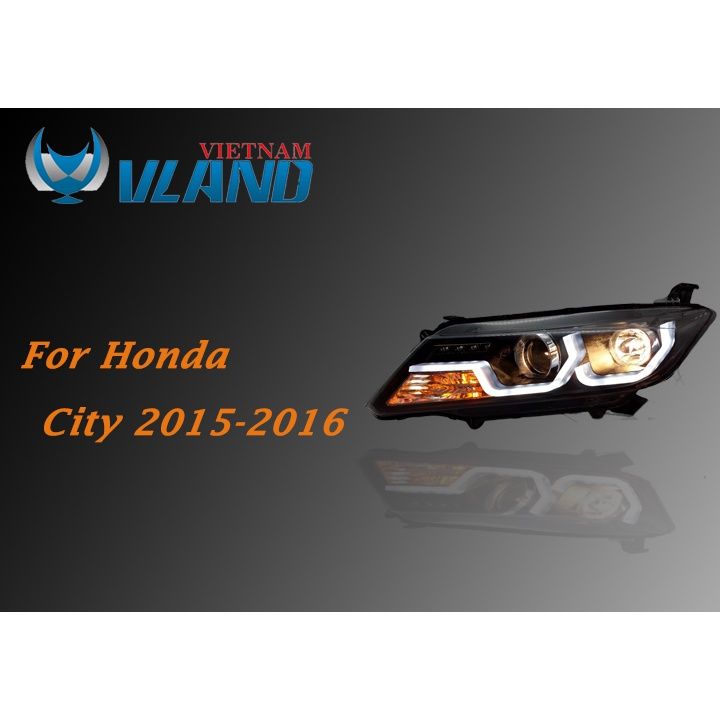  Đèn pha cho Honda City 2015-2016 mẫu BMW 