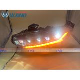 ĐÈN PHA HONDA CIVIC MẪU LAMBORGHINI 5 GƯƠNG CẦU FULL LED SIÊU SÁNG 
