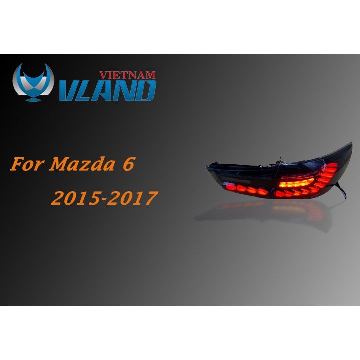  Đèn Hậu Mazda 6 2015-2019 Mẫu Vảy Rồng Full Led 