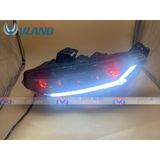  ĐÈN PHA HONDA CIVIC MẪU LAMBORGHINI 5 GƯƠNG CẦU FULL LED SIÊU SÁNG 