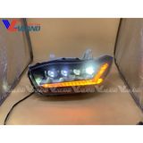  Đèn Pha Toyota HighLander 2008-2011 Mẫu Bugatti Full Led 