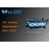  Đèn Pha Toyota HighLander 2011-2013 Mẫu Bugatti Full Led 