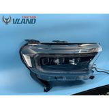  ĐÈN PHA FORD RANGER/EVEREST 2015-2020 MẪU VLAND HOÀN TOÀN MỚI CHO CÁC XẾ (FULL LED SIÊU SÁNG) 