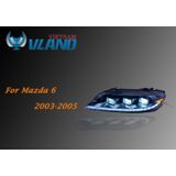  ĐÈN PHA MAZDA 6 2003 3 BI FULL LED CHÍNH HÃNG VLAND 