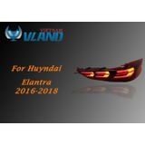  Đèn Hậu Huyndai Elantra 2016-2018 Mẫu Yiwo Full Led 