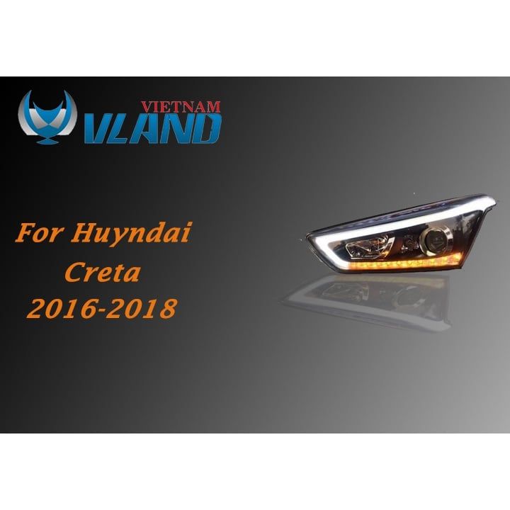  Đèn Pha Hyundai Creta 2016-2018 Mẫu Audi 