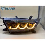  Đèn Pha Toyota HighLander 2011-2013 Mẫu Bugatti Full Led 