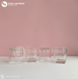  Bộ 6 Cốc Thủy Tinh Đáy Vuông Cao Cấp 