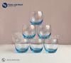  Bộ Cốc Thủy Tinh Màu Xanh Dương Luminarc 320ml 