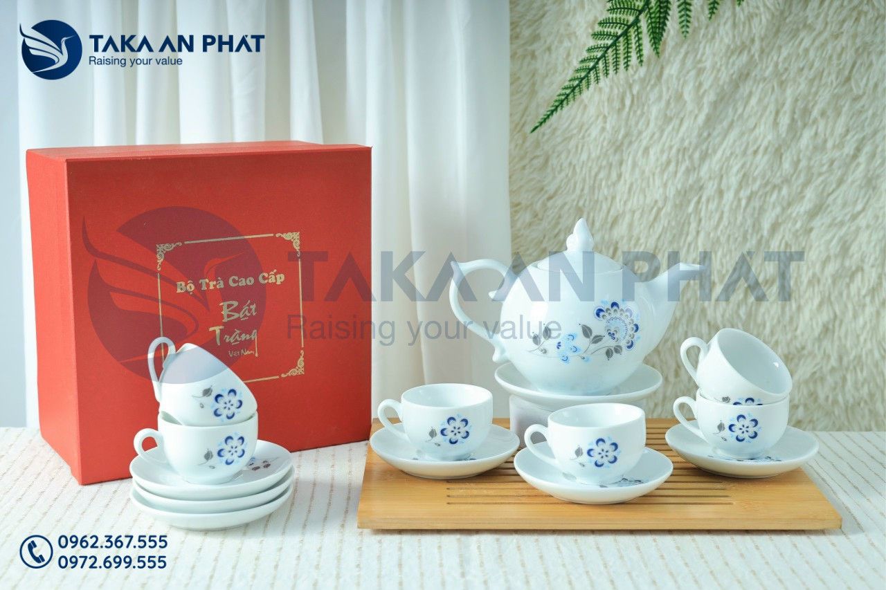  Bộ Ấm Chén Sứ 