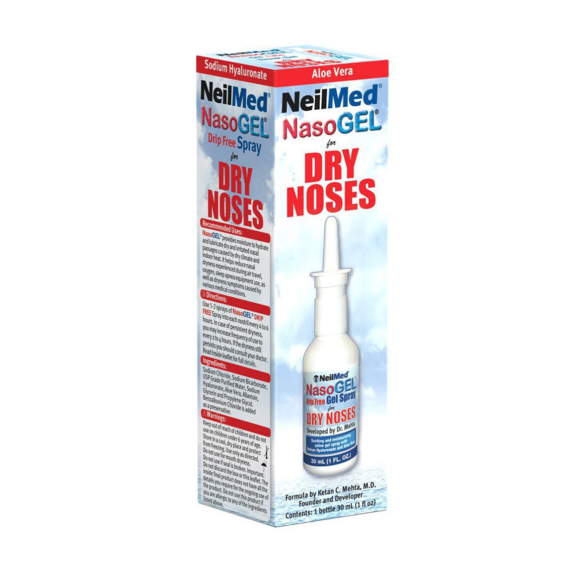 Gel Xịt Chống Khô Mũi Neilmed Nasogel For Dry Noses Chính Hãng – Nhà Thuốc  Phương Chính