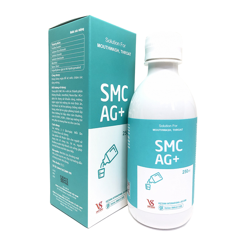 Nước Súc Miệng SMC AG+ Chính Hãng - Mua Tại Nhà Thuốc Uy Tín 35 Năm – Nhà Thuốc Phương Chính