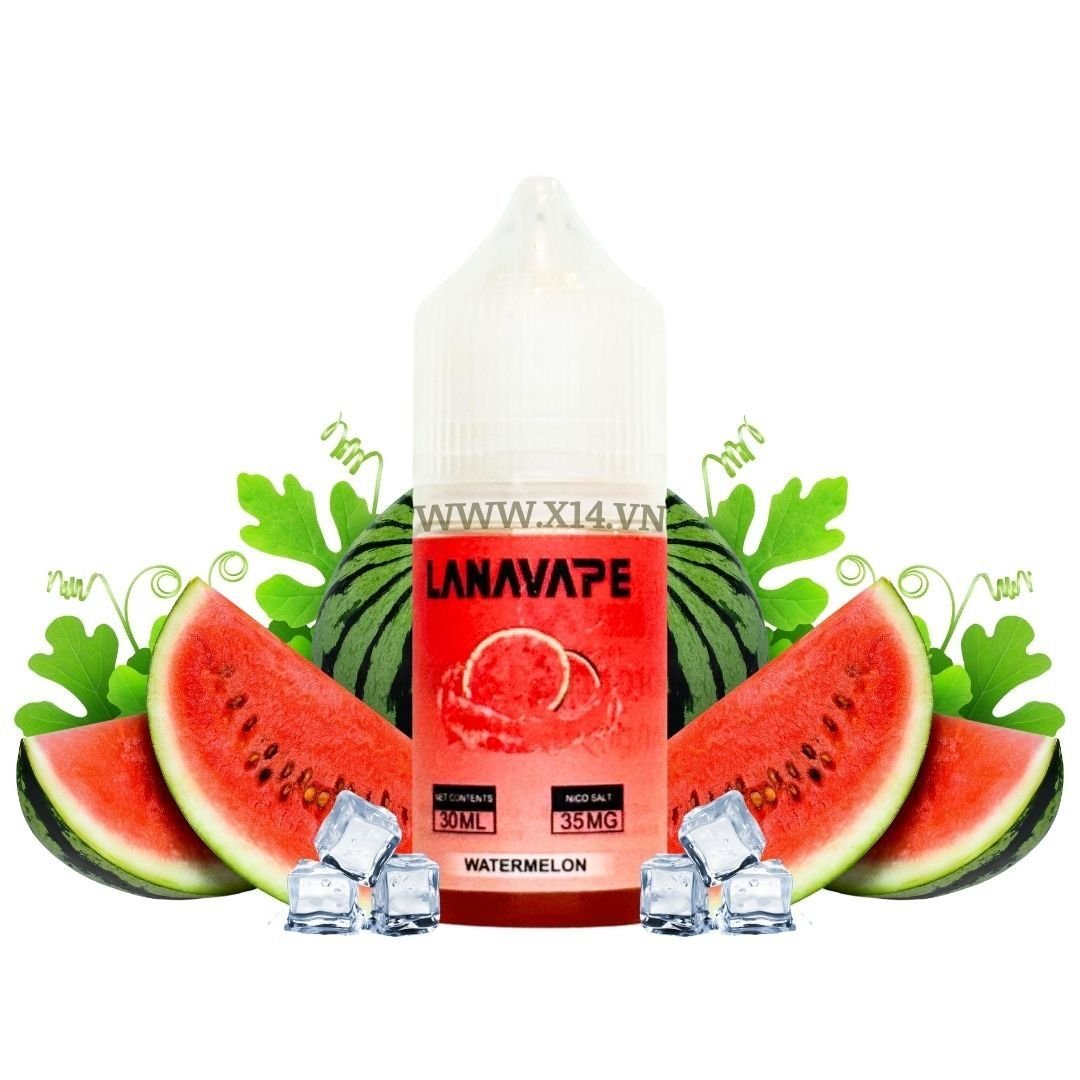  Lana Dưa Hấu Lạnh (Watermelon) 30ml Saltnic 