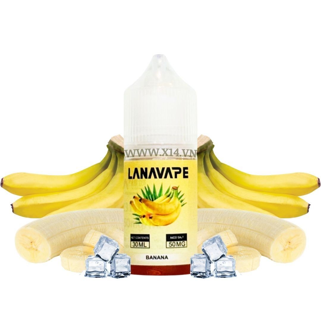  Lana Chuối Lạnh (Banana) 30ml Saltnic 