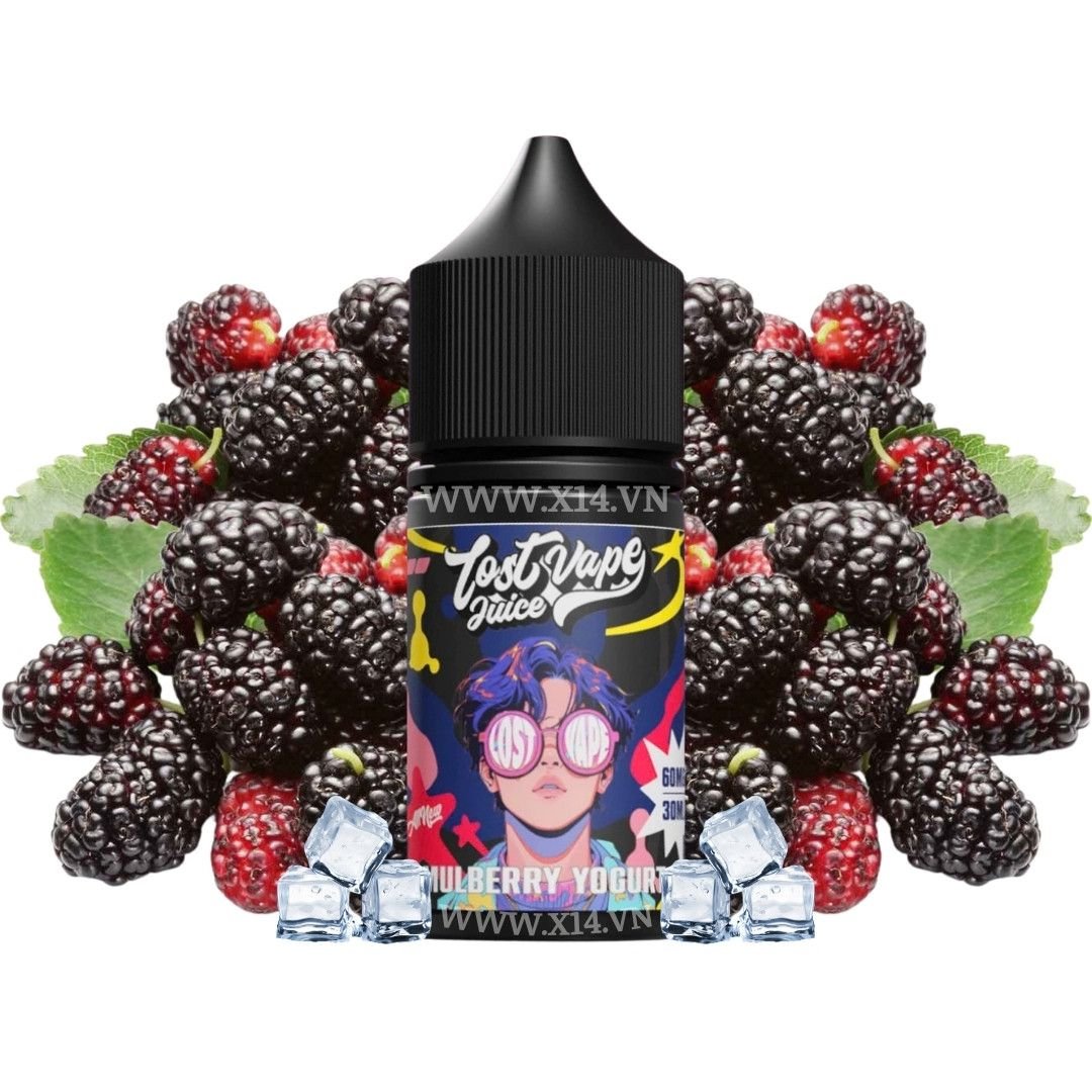  Lostvape Sữa Chua Dâu Tằm (Mulberry Yogurt) 30ml Saltnic 