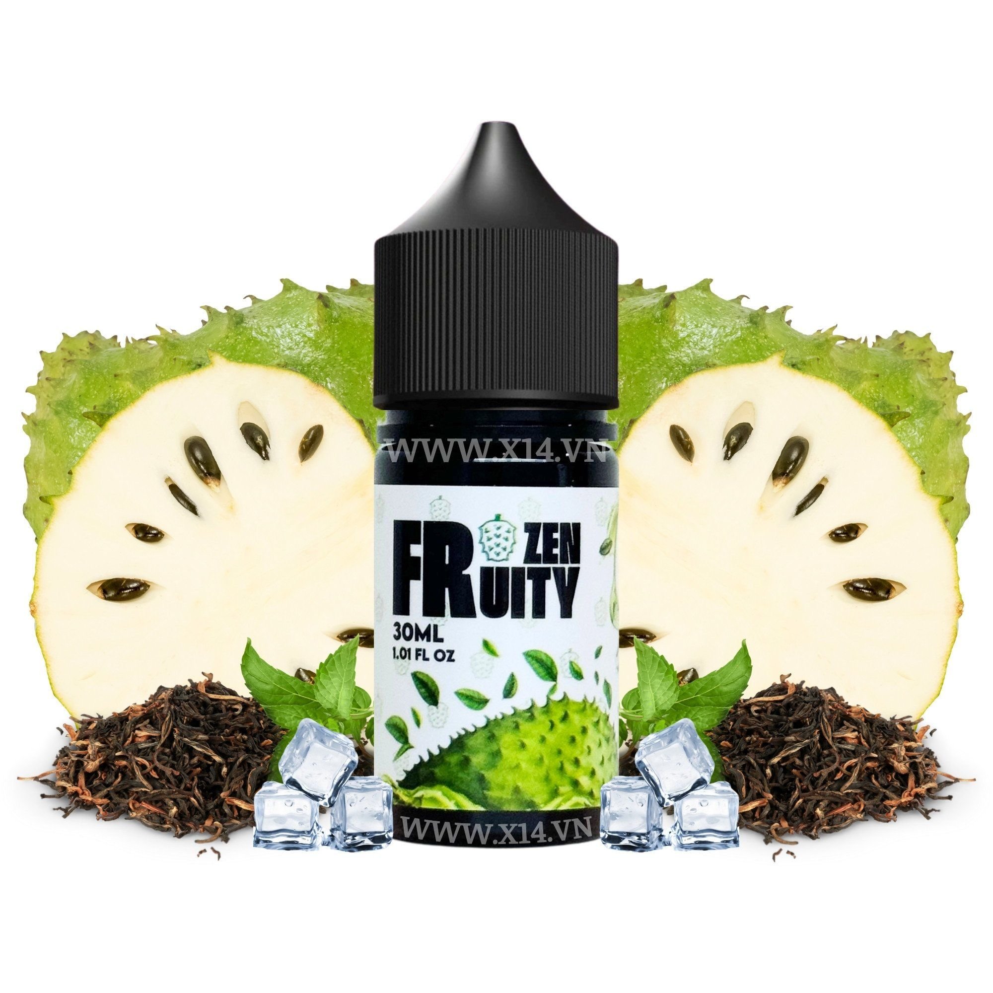  Frozen Fruity Trà Mãng Cầu (Soursop Tea) 30ml Saltnic 