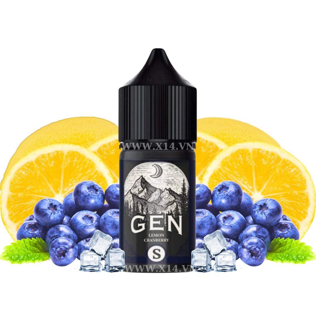  Gen S Chanh Việt Quất (Lemon Cranberry) 30ml Saltnic 