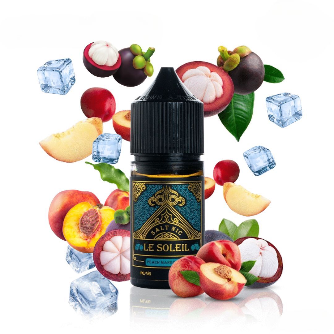  Lesoleil Đào Măng Cụt (Peach Mangosteen) 30ml Saltnic 