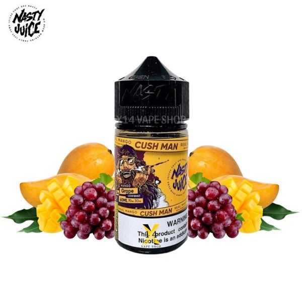  Nasty Xoài Nho Lạnh (Mango Grape) 60ml Freebase 